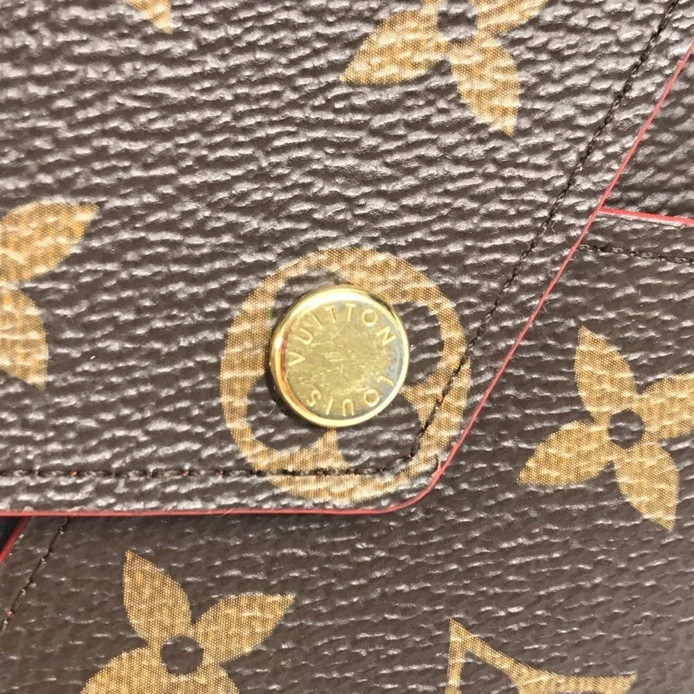 LOUIS VUITTON Brown Monogram Canvas Pochette Pouch
